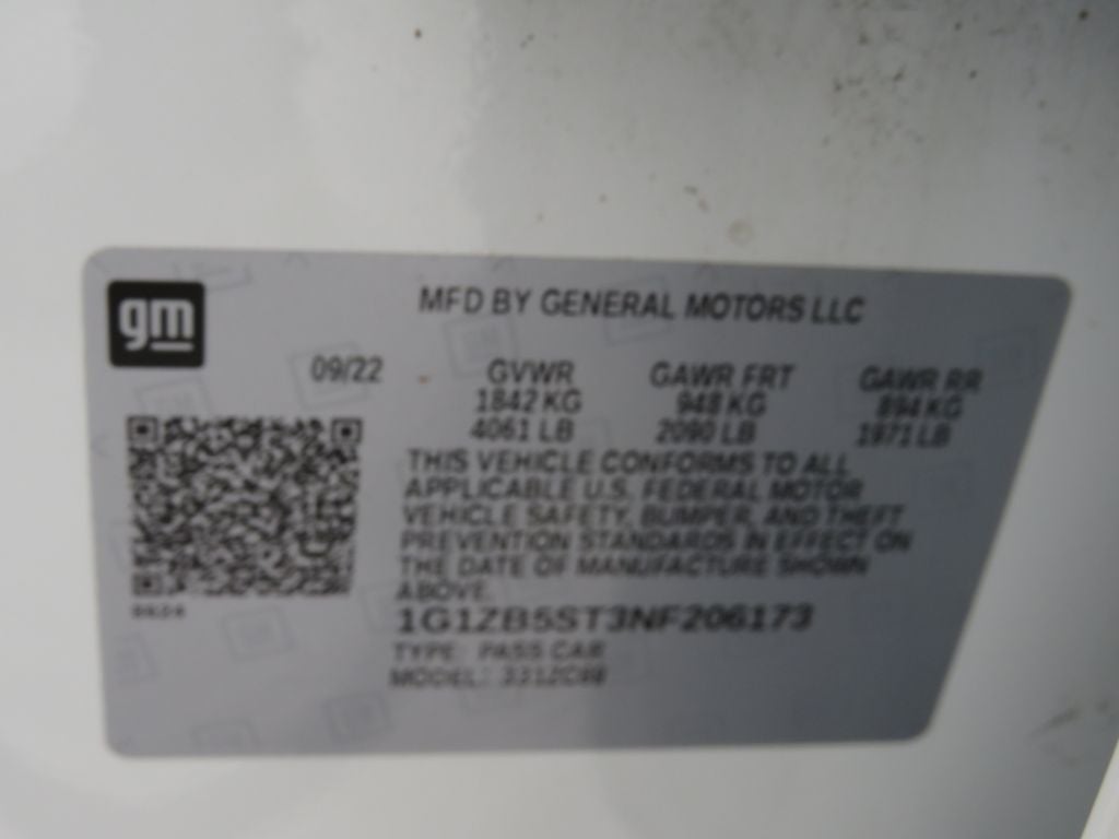 2022 Chevrolet Malibu LS 1LS