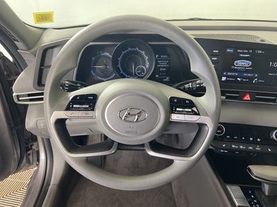2022 Hyundai ELANTRA HYBRID Blue