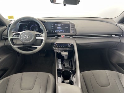 2022 Hyundai ELANTRA HYBRID Blue