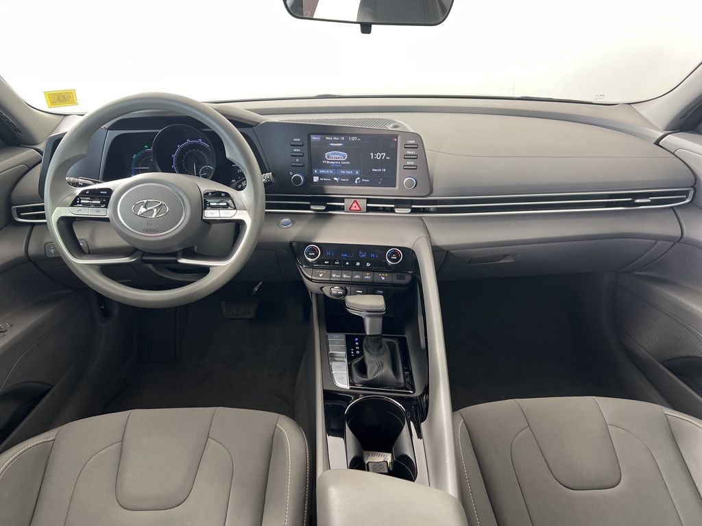 2022 Hyundai ELANTRA HYBRID Blue