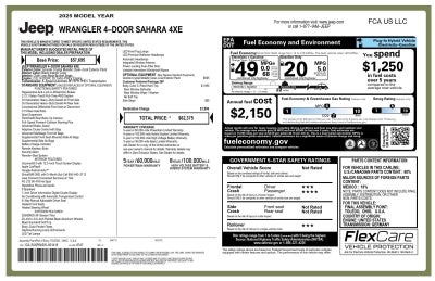 2025 Jeep Wrangler 4xe Sahara