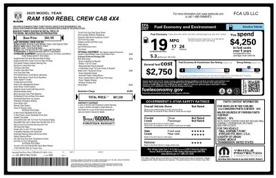 2025 RAM 1500 Rebel