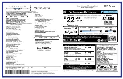 2025 Chrysler Pacifica Limited