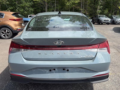 2022 Hyundai ELANTRA HYBRID Blue