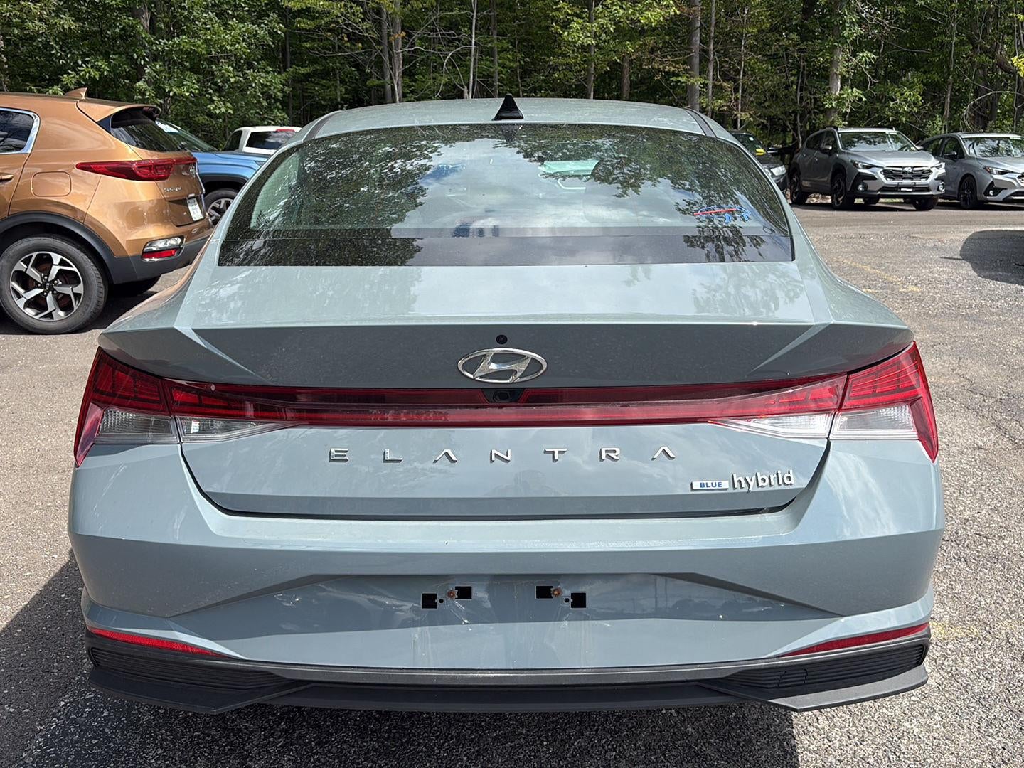 2022 Hyundai ELANTRA HYBRID Blue