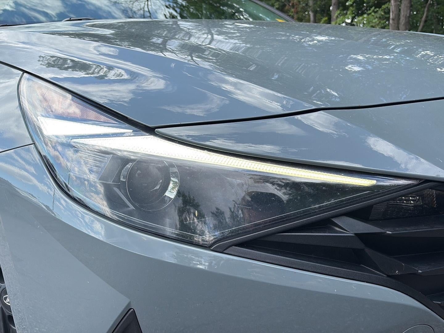 2022 Hyundai ELANTRA HYBRID Blue
