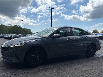 2022 Hyundai ELANTRA HYBRID Blue