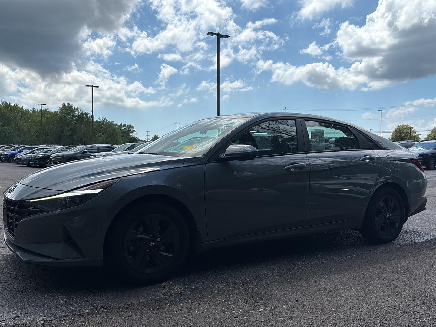 2022 Hyundai ELANTRA HYBRID Blue