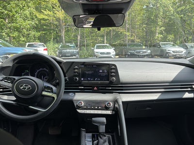 2022 Hyundai ELANTRA HYBRID Blue