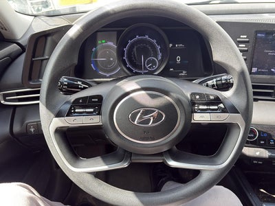 2022 Hyundai ELANTRA HYBRID Blue