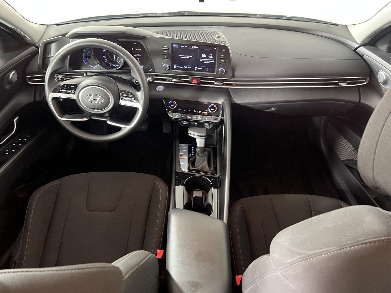 2022 Hyundai ELANTRA HYBRID Blue