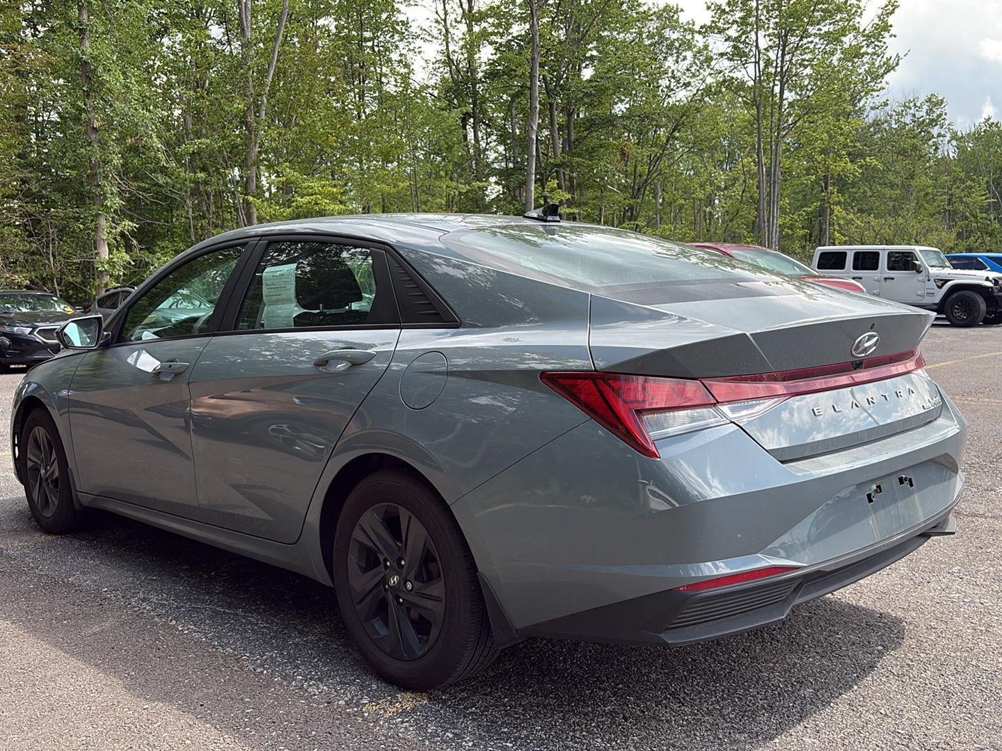 2022 Hyundai ELANTRA HYBRID Blue