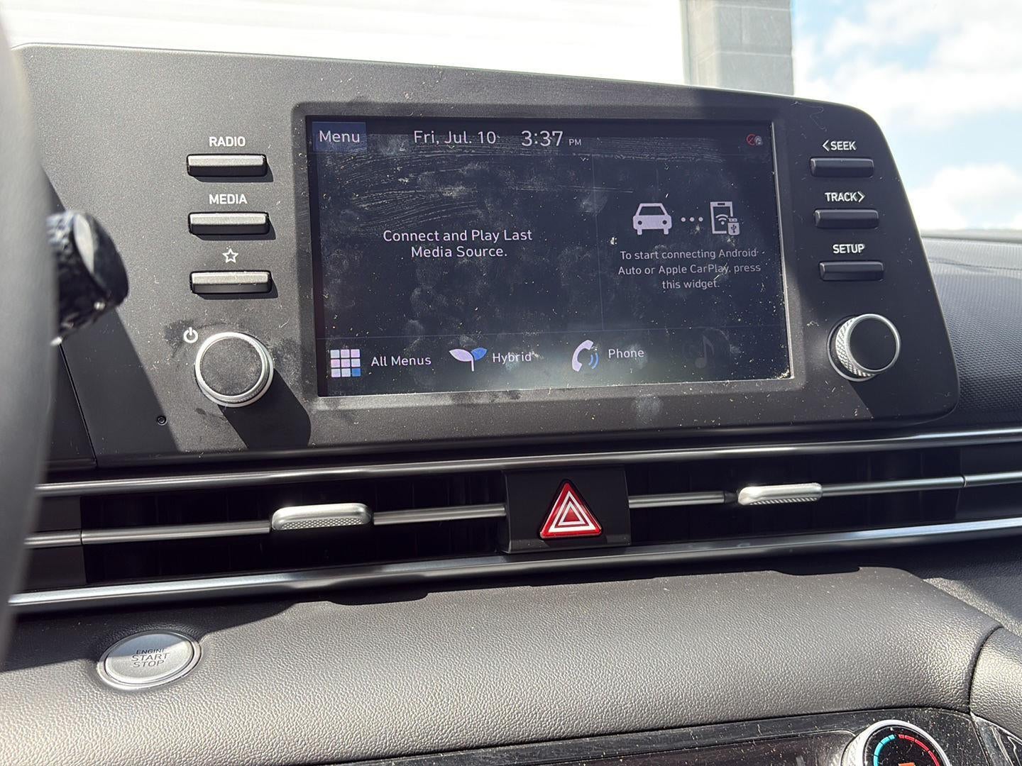 2022 Hyundai ELANTRA HYBRID Blue