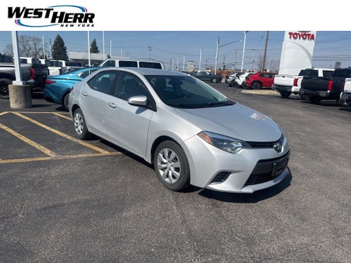 2016 Toyota Corolla LE