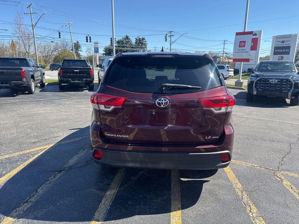 2019 Toyota Highlander LE Plus