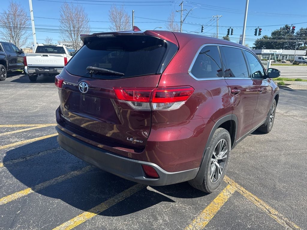 2019 Toyota Highlander LE Plus