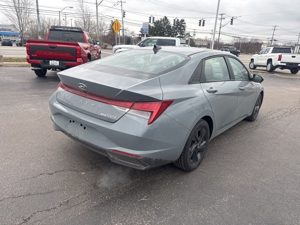 2023 Hyundai ELANTRA HYBRID Blue